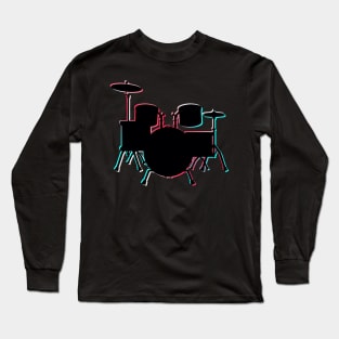 The Drumset Long Sleeve T-Shirt